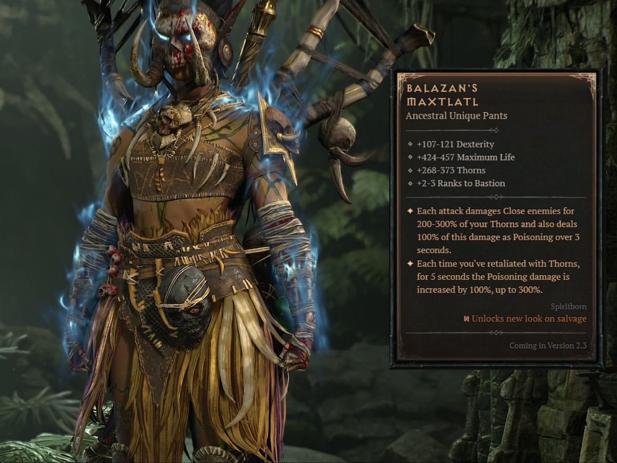 Yes, more Thorns! More tankiness! More damage! (Image via Blizzard Entertainment)